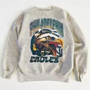 Philadelphia Eagles Nfl Football Graphic Crewneck Sweatshirt